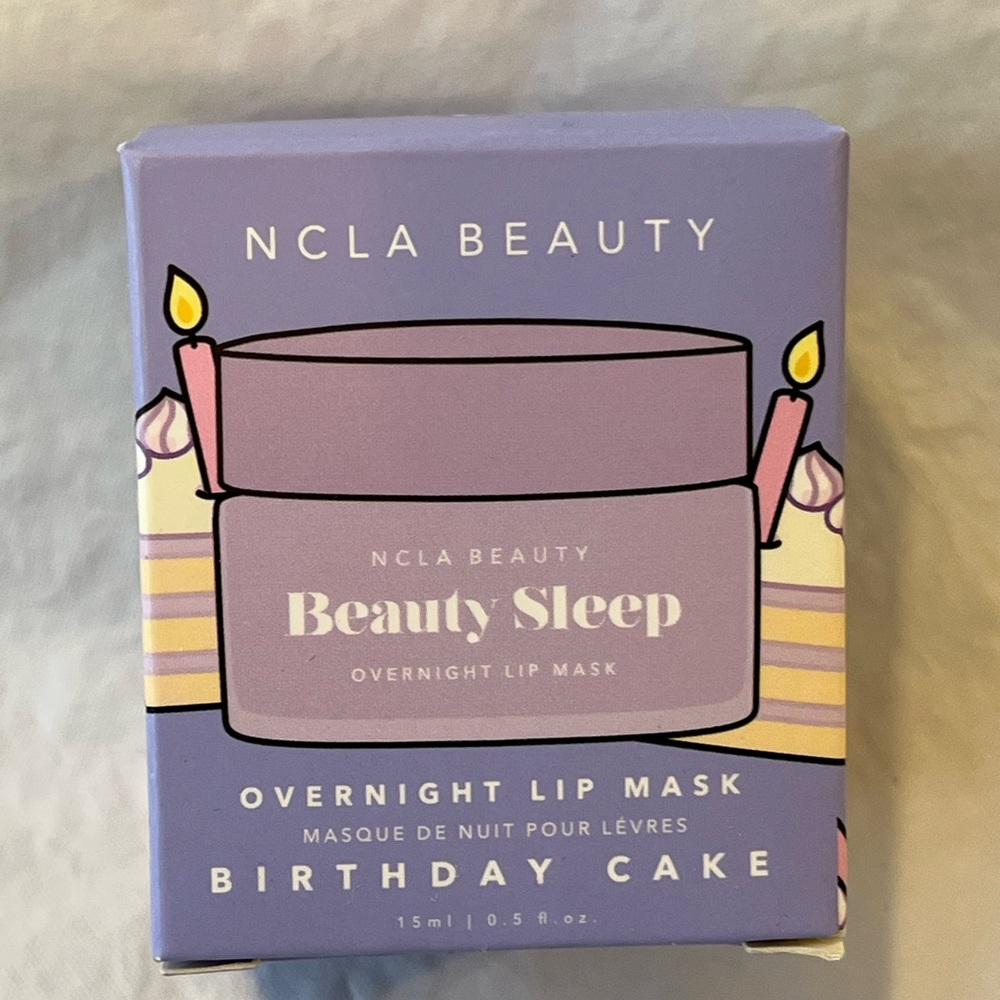 New NCLA BEAUTY Beauty Sleep Overnight Lip Mask in BIRTHDAY CAKE